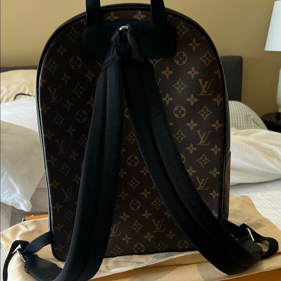 **SOLD**Louis Vuitton Josh Backpack - Monogram Macassar Canvas - Picture 3 of 7